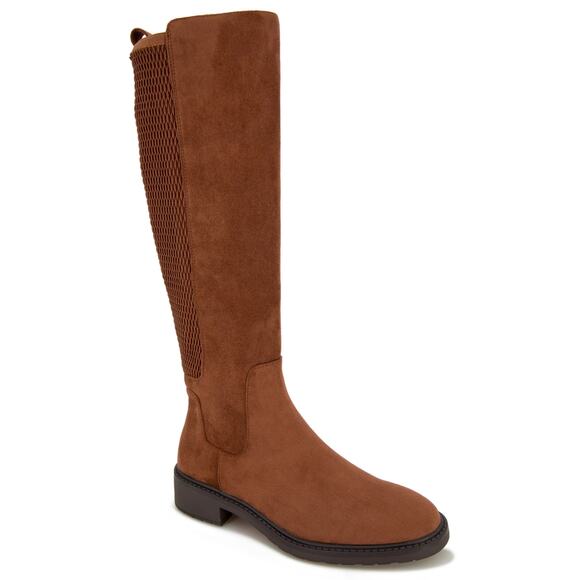 Kenneth Cole Reaction Women's Lionel Tall Boots Size 7.5 Caremel Cafe NWT - Picture 1 of 7